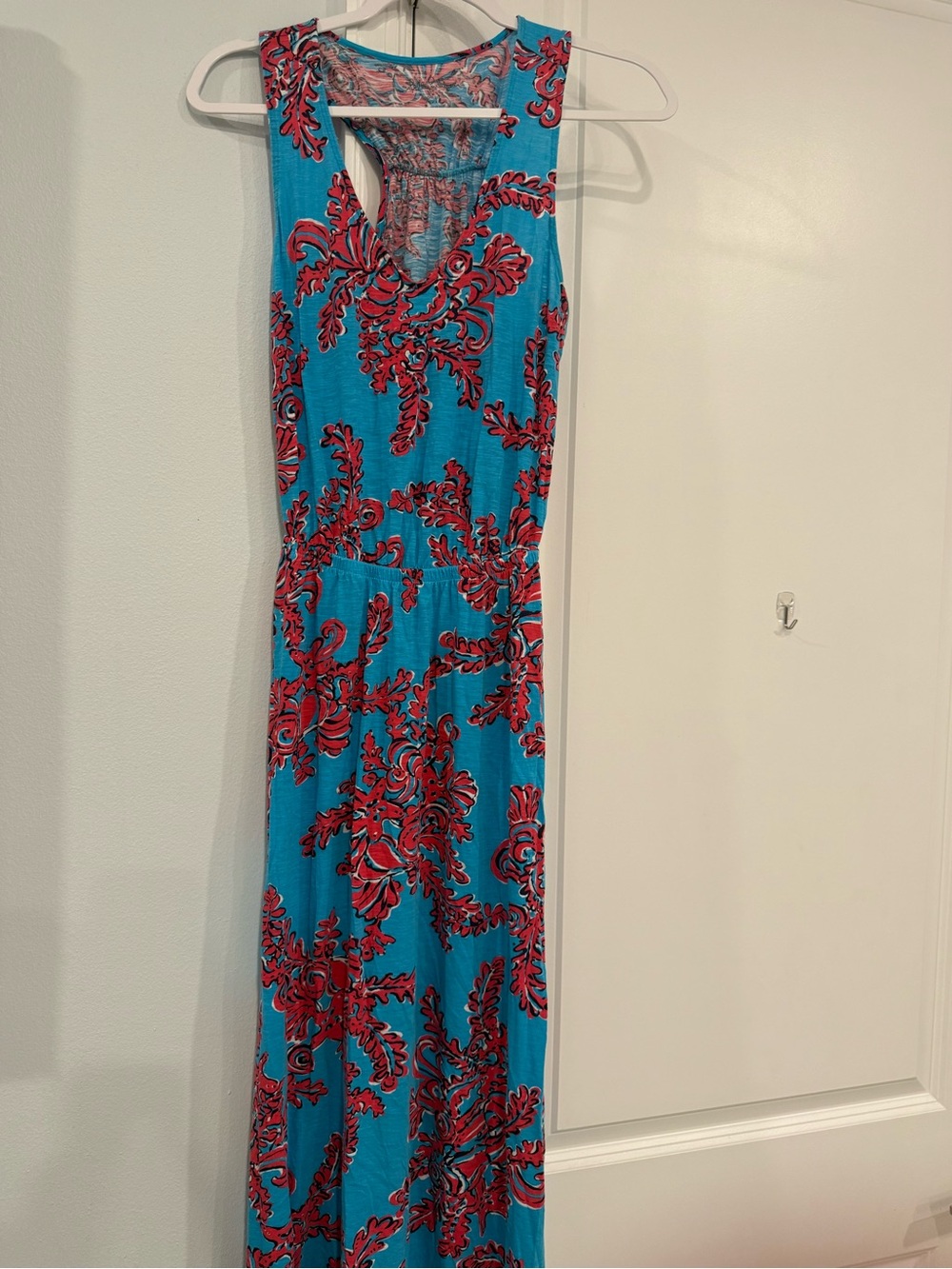 Lilly Pulitzer Coral and Turquoise Dress